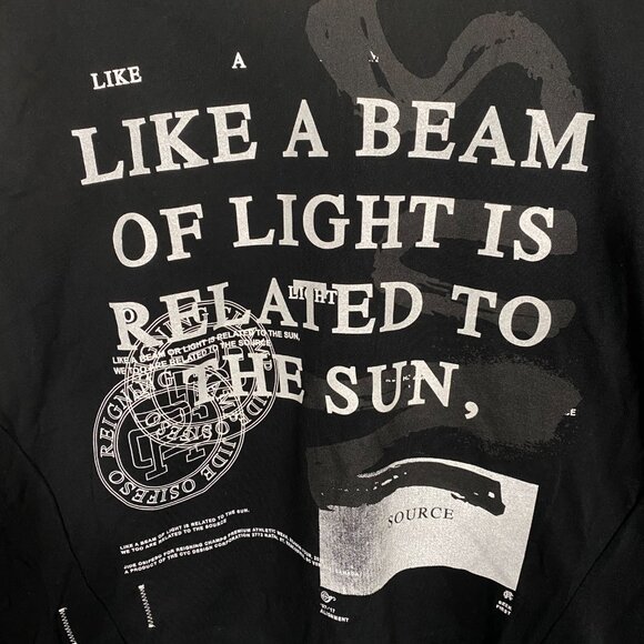 Reigning Champ x Jide Osifeso "Source" long sleeve T-shirt Size Medium - Picture 2 of 6